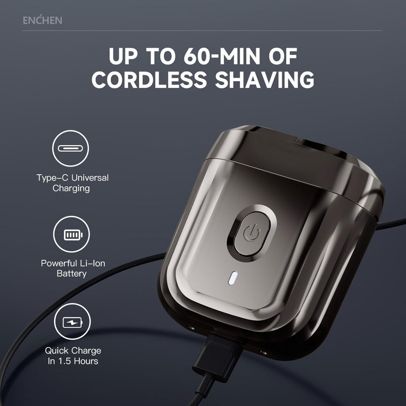 Dual-Head Electric Shaver